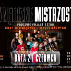 POKAZ-ZAWODY 2026-09-2 - Fit&More Plakat promujący Mistrzostwa Młodzieży w Fit&More, grupa dzieci i młodzieży z medalami; zawiera informacje o dacie i lokalizacji imprezy.